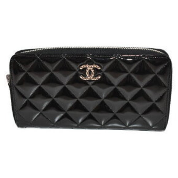 Chanel Long Wallet Black Long - Picture 1 of 10